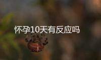 怀孕10天有反应吗